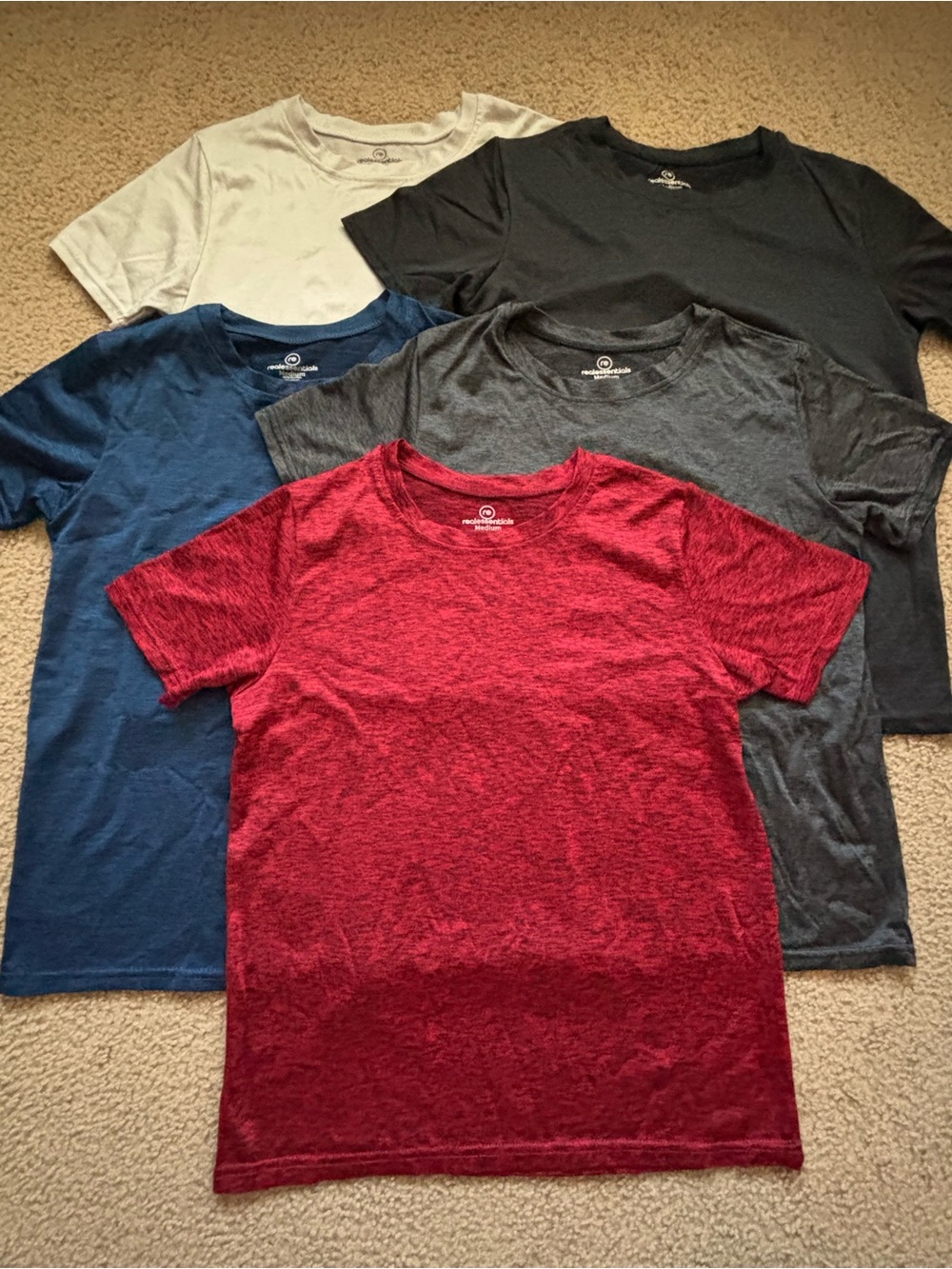 Boys Crew Neck T-Shirt - Multiple Colors